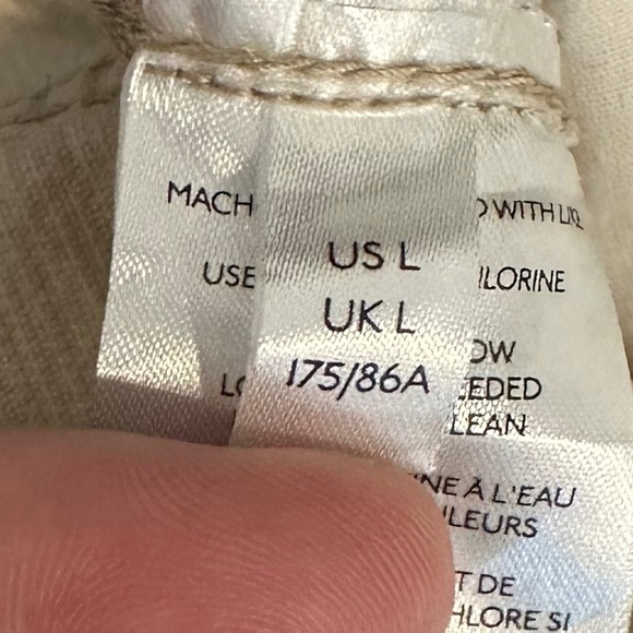 Men's - Urban Outfitters BDG Beige Corduroy Relaxed Fit Painter Pants - Size L - Picture 2 of 15